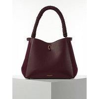 Luella Grey Simone Cherry Woven Handle Hobo - Red