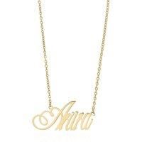 Lina Luxe Script Custom Name Necklace