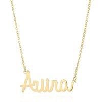 Zayna Custom Name Necklace in Script Font