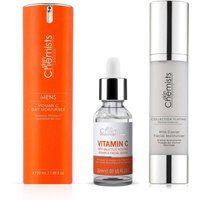 skinChemists professional Anti-Ageing Men's Caviar Skincare Kit in White