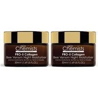 Pro-5 Collagen Bee Venom Night Moisturiser 50ml x 2 Duo Pack