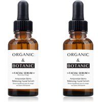 Organic & Botanic Amazonian Berry Facial Serum 30ml x 2 Duo Set in White
