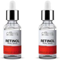 skinChemists professional Anti-Ageing Retinol Facial Serum 30ml x 2 Duo Set in Clear