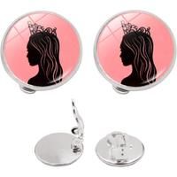 Wicked Inspired Witch Elphaba Glinda Clip-On Button Pins