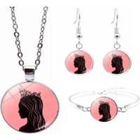 Wicked Witch Inspired Elphaba & Glinda Jewellery Tri Set