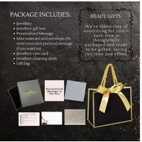 Gifts For Nan Jewellery Infinity Bracelet & Personalised Message