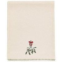 Crossland Grove Enchanted Grove Christmas Table Runner, Green