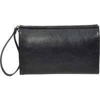 Mens Real Leather Wrist Bag Organiser Cross Body Style Suva