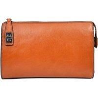 Mens Real Leather Wrist Bag Large Size Clutch Organiser Style Goma