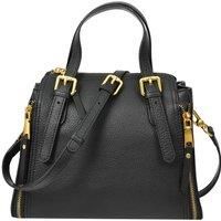 Womens Real Leather Handbag Small Size Top-Handle Style Juniper