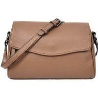 Womens Real Leather Cross Body Bag Small Organiser Classic Style Colette