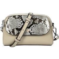 Women's Leather Crossbody Bag Small Sling Shoulder Purse with Exotic Snake-Print