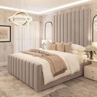 Kensington Luxury Panelled Bed Frame with Premium Chelsea Mattress