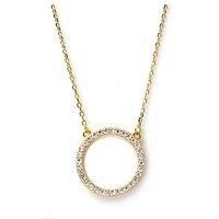 Say It With Circle Of Life Necklace - Yellow Gold