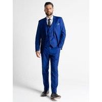 Haris - Royal Blue Three Piece Suit