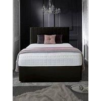 Shire Beds Liberty 1000 Pocket Memory Mattress And Upholstered Divan Base Bed Set (Headboard Sold Separately) - Fsc Certified