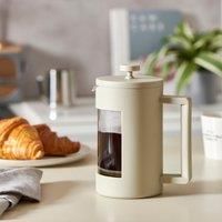 Elements 6 Cup Cafetiere Cream Cream