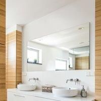 Bathroom Circuitt Mirror 140x90cm Clear