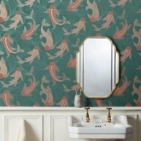 Decorative Fish Peacock Wallpaper Peacock