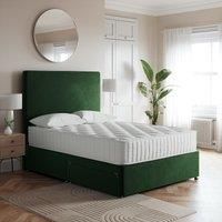 Luxury Velvet Divan Base Green