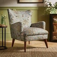 Marlow Wing Chair, Arboretum Print