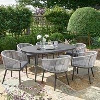 Crescent 6 Seater Dining Set