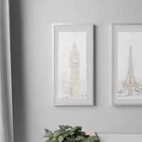 London Glam Framed Print