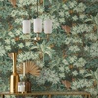 Leopard Trees Wallpaper