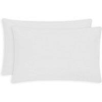 Super Soft Microfibre Plain Standard Pillowcase Pair