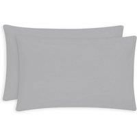 Super Soft Microfibre Plain Standard Pillowcase Pair