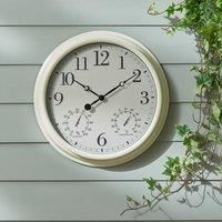 Barometer Indoor Outdoor Wall Clock