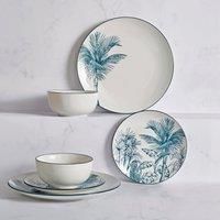 Luxe Palm 12 Piece Dinner Set