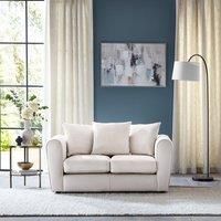 Blake Opulent Velvet Curved Arm Quilted 2 Seater Sofa Opulent Velvet Champagne