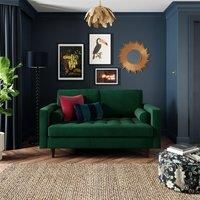 Zoe Velvet 2 Seater Sofa