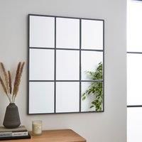 Apartment Window Square Overmantel Wall Mirror