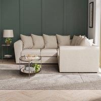 Blake Curved Arm Soft Texture Large Corner Sofa