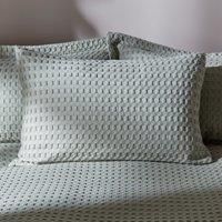 Emerson Waffle Duvet Cover and Pillowcase Set