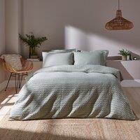 Emerson Waffle Duvet Cover and Pillowcase Set