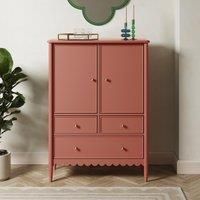 Remi Scalloped Tall Sideboard