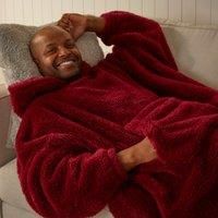 Teddy Oversized Blanket Hoodie