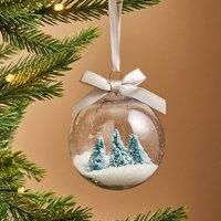 Clear Foliage Bauble
