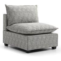 Moda Boucle Modular Armless Chair