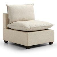 Moda Boucle Modular Armless Chair