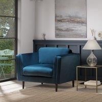 Anton Snuggle Chair, Opulent Velvet