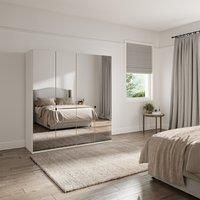 Wiemann Kahla 4 Door Mirrored Wardrobe