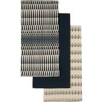 Pack of 3 Zen Navy Tea Towels