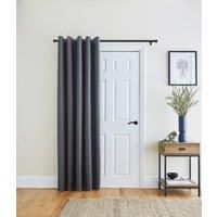 Berlin Blackout Eyelet Door Curtains