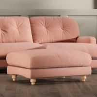 Martha Vintage Velvet Footstool