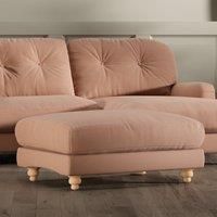 Martha Vintage Velvet Footstool