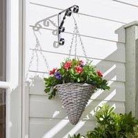Artificial Petunia Plant in Hanging Basket